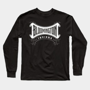 Vintage Bloomington, IN Long Sleeve T-Shirt